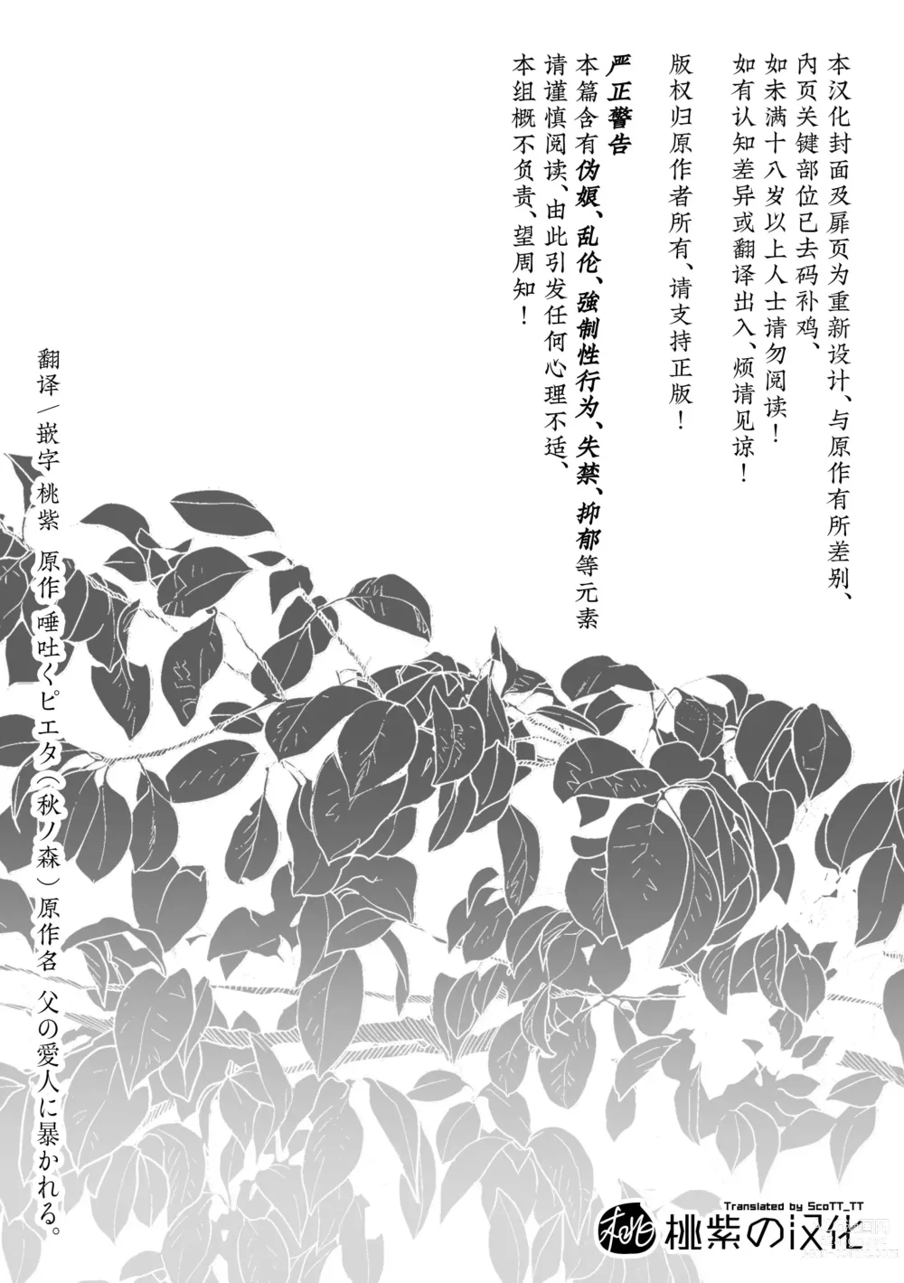 Page 3 of doujinshi Chichi no Aijin ni Abaka reru.｜在亡父的伪娘情人面前暴露无遗 (decensored)