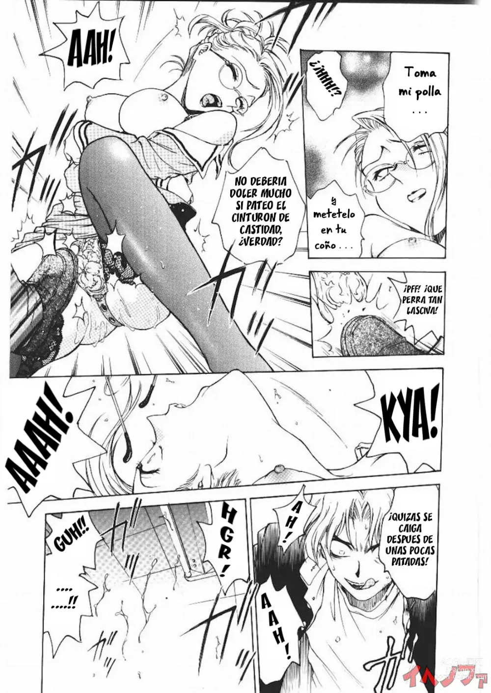 Page 12 of manga Inbaku-Gakuen Ch. 1