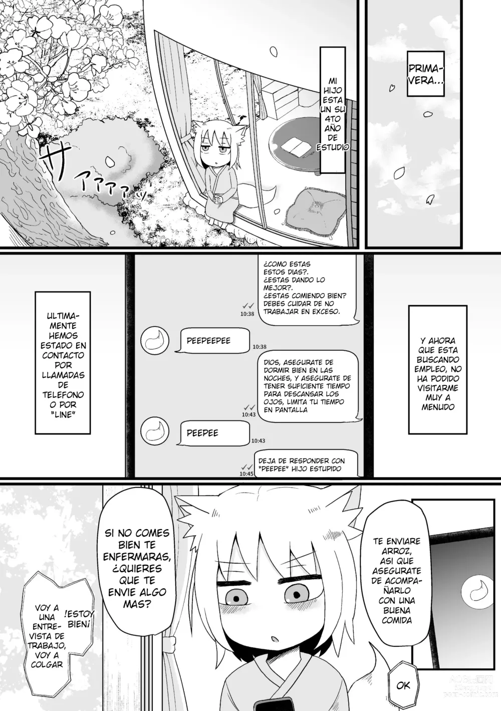 Page 2 of doujinshi Loli Baba Okaa-san wa Oshi ni Yowai 4