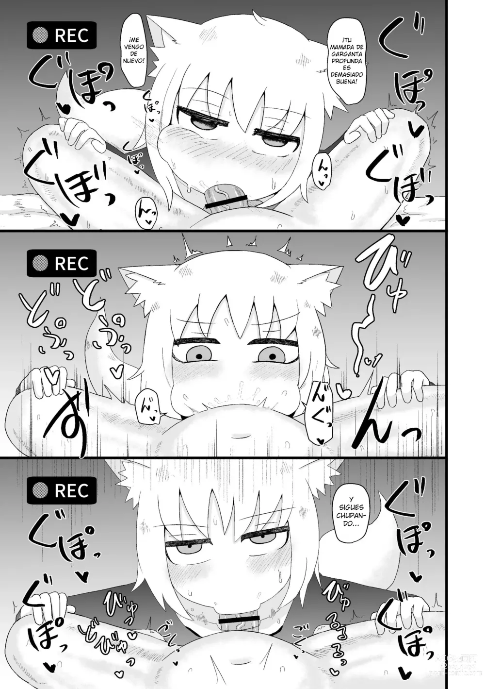 Page 18 of doujinshi Loli Baba Okaa-san wa Oshi ni Yowai 4