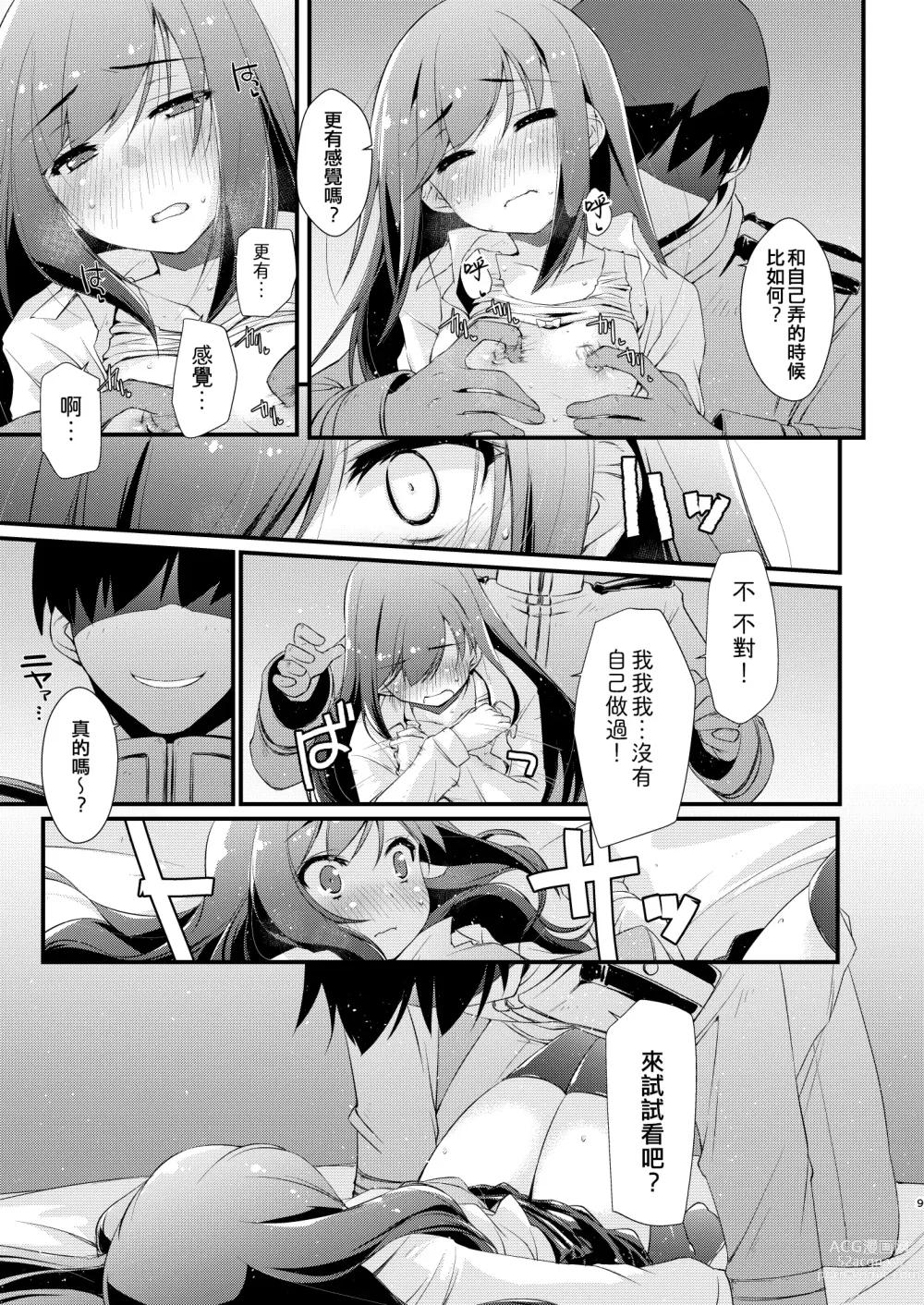 Page 9 of doujinshi Asashio-chan to Amaama na.
