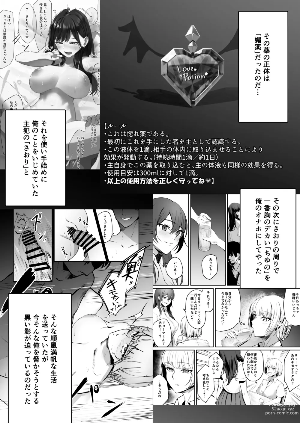 Page 3 of doujinshi School Caste Kai tatta Ore ga Saikyou no Biyaku o Te ni Ireyarimakuru 3