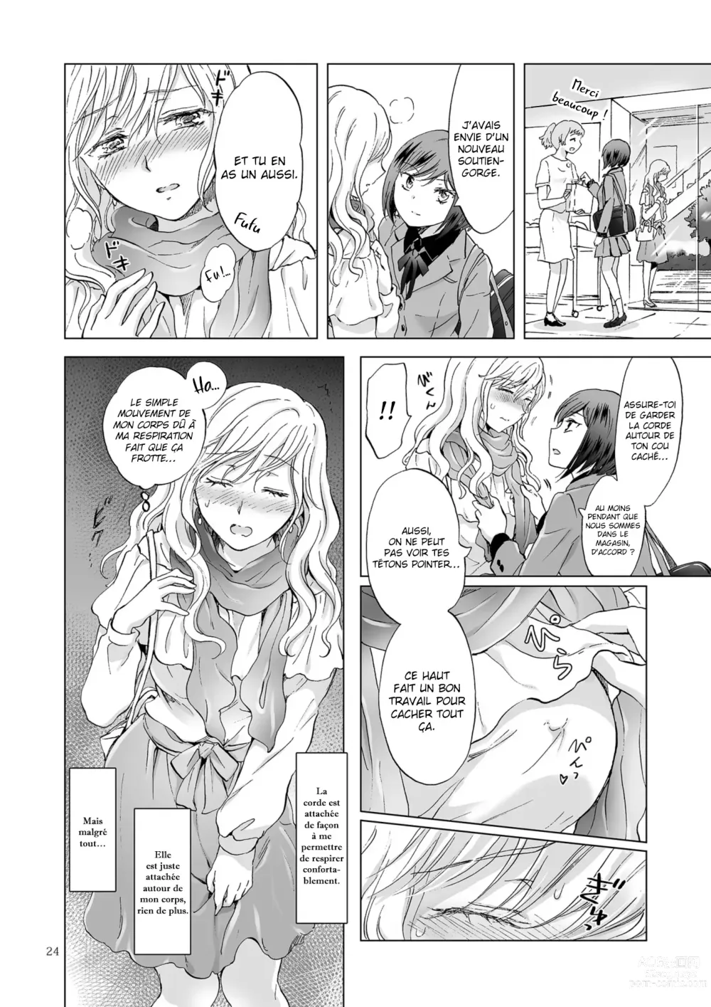 Page 23 of doujinshi Kinbaku Date ~Toshishita Kanojo ni Shibararete~