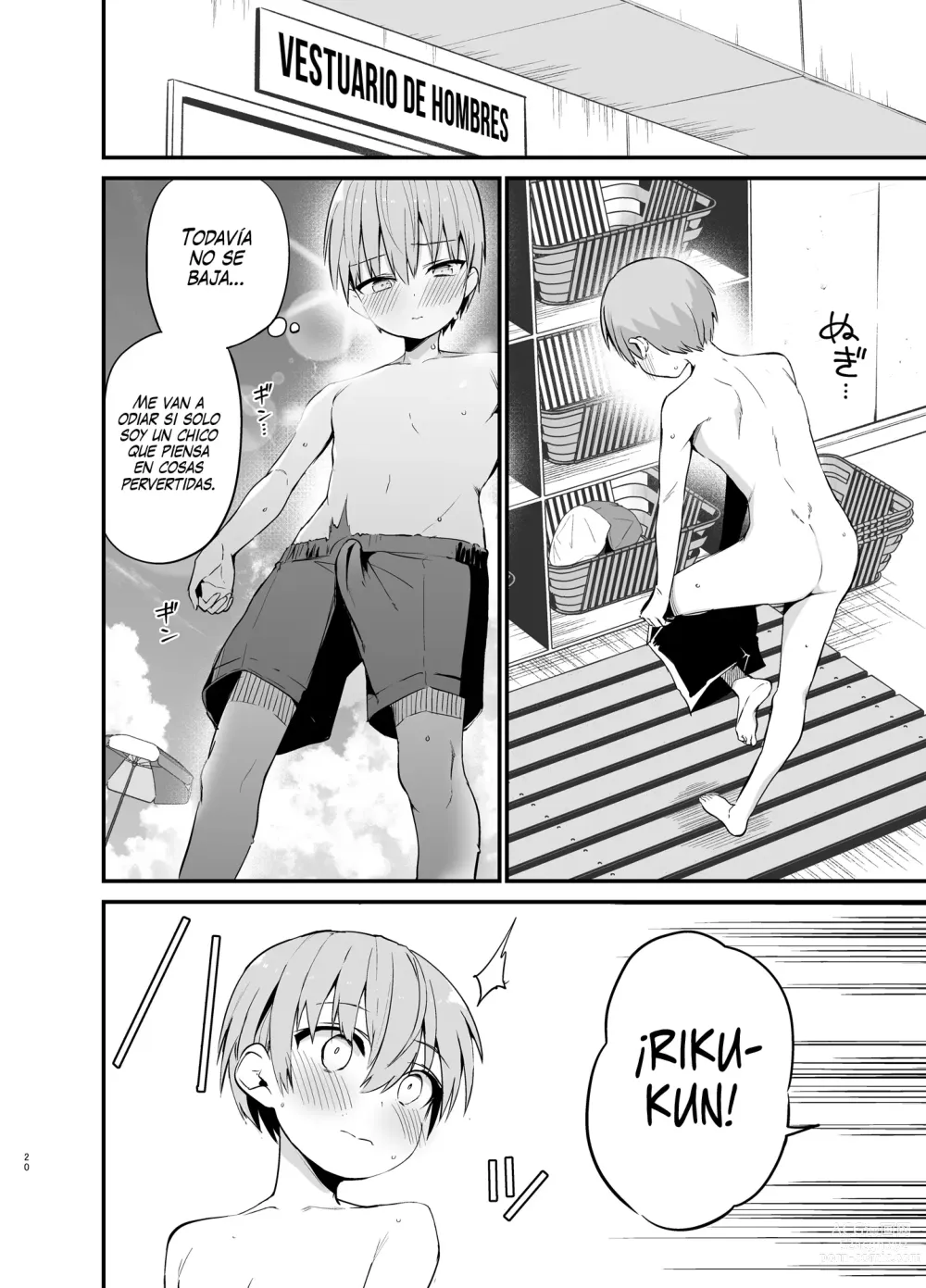 Page 19 of doujinshi Riku-kun, es muy Bueno en los Juegos 2