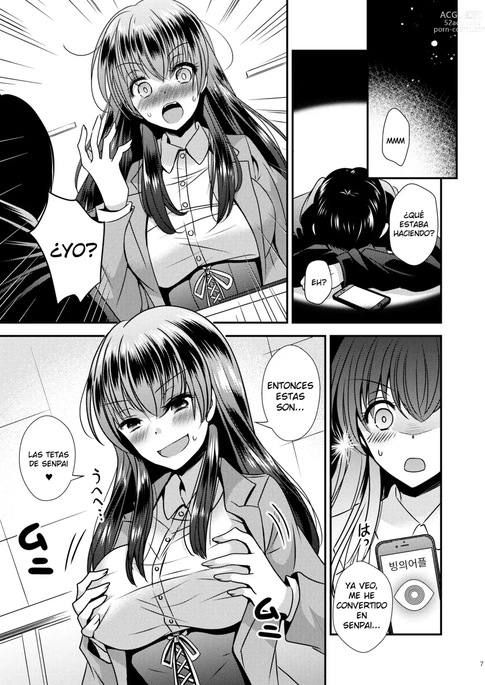 Page 37 of doujinshi Possession App ~Control Senpai As You Wish.