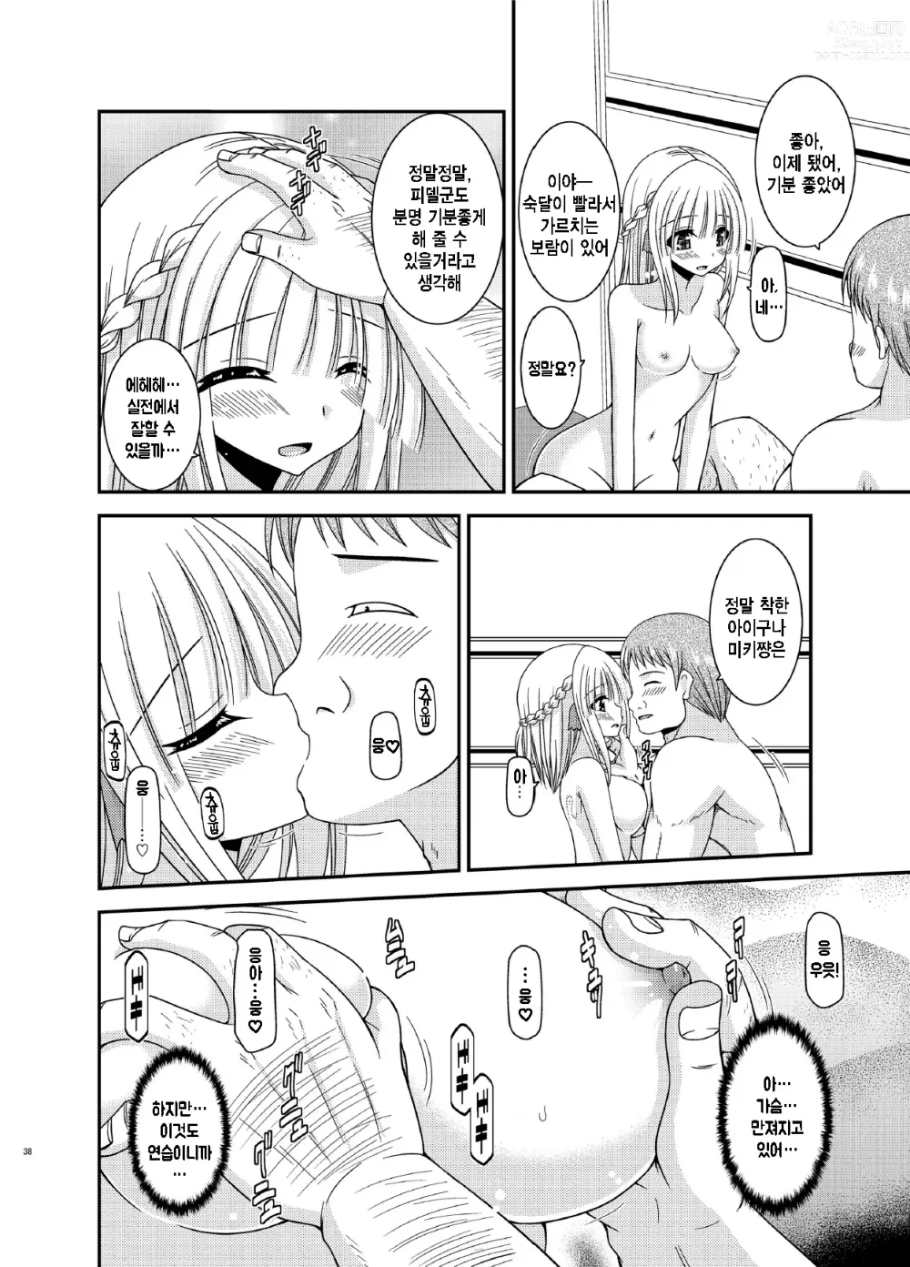 Page 37 of doujinshi Iseijin to no Sex wa No Count dakara...