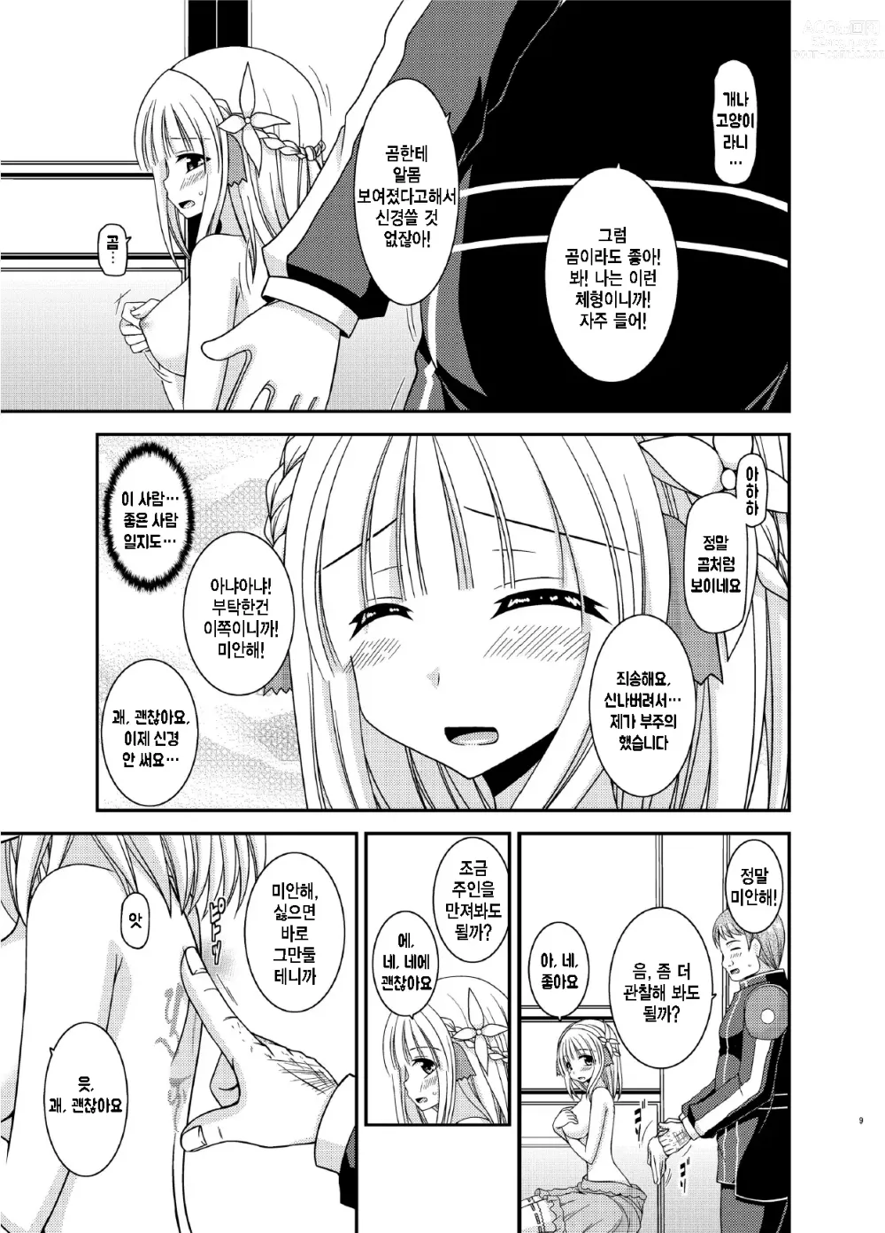 Page 8 of doujinshi Iseijin to no Sex wa No Count dakara...