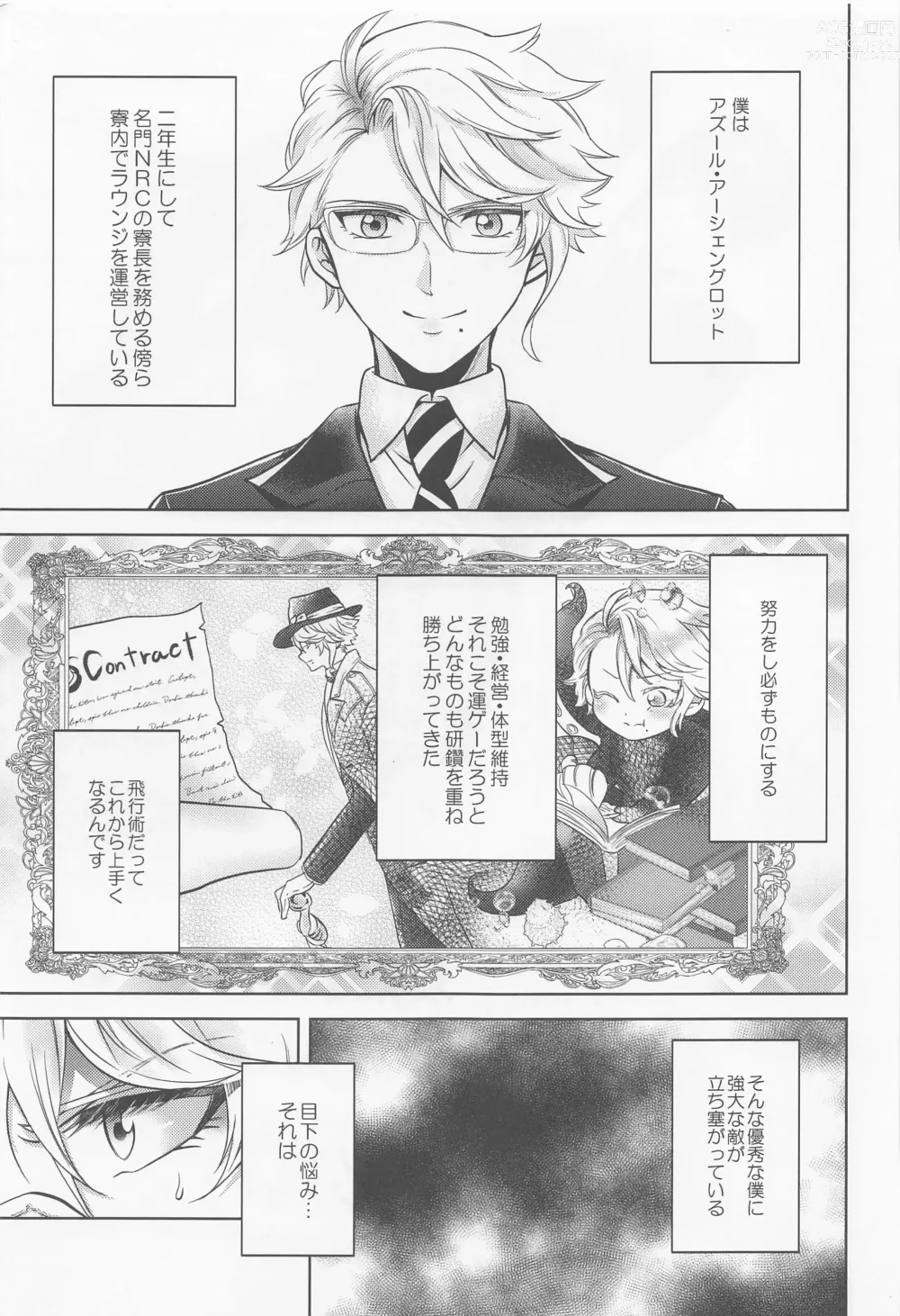 Page 2 of doujinshi Oshiri ga Nurereba Iinjyanai