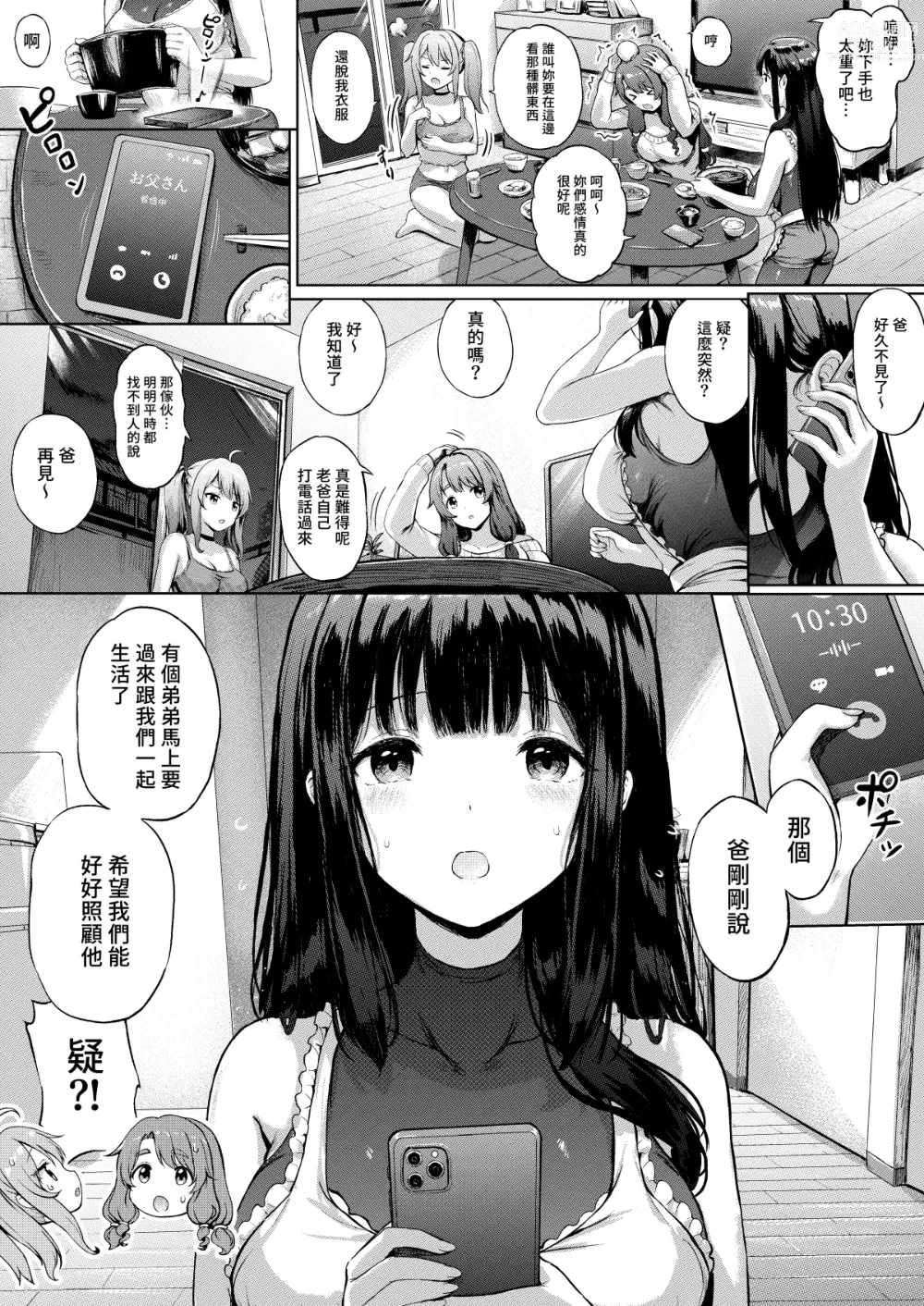 Page 4 of doujinshi Sanshimai Manga ep1 p1-20 (decensored)