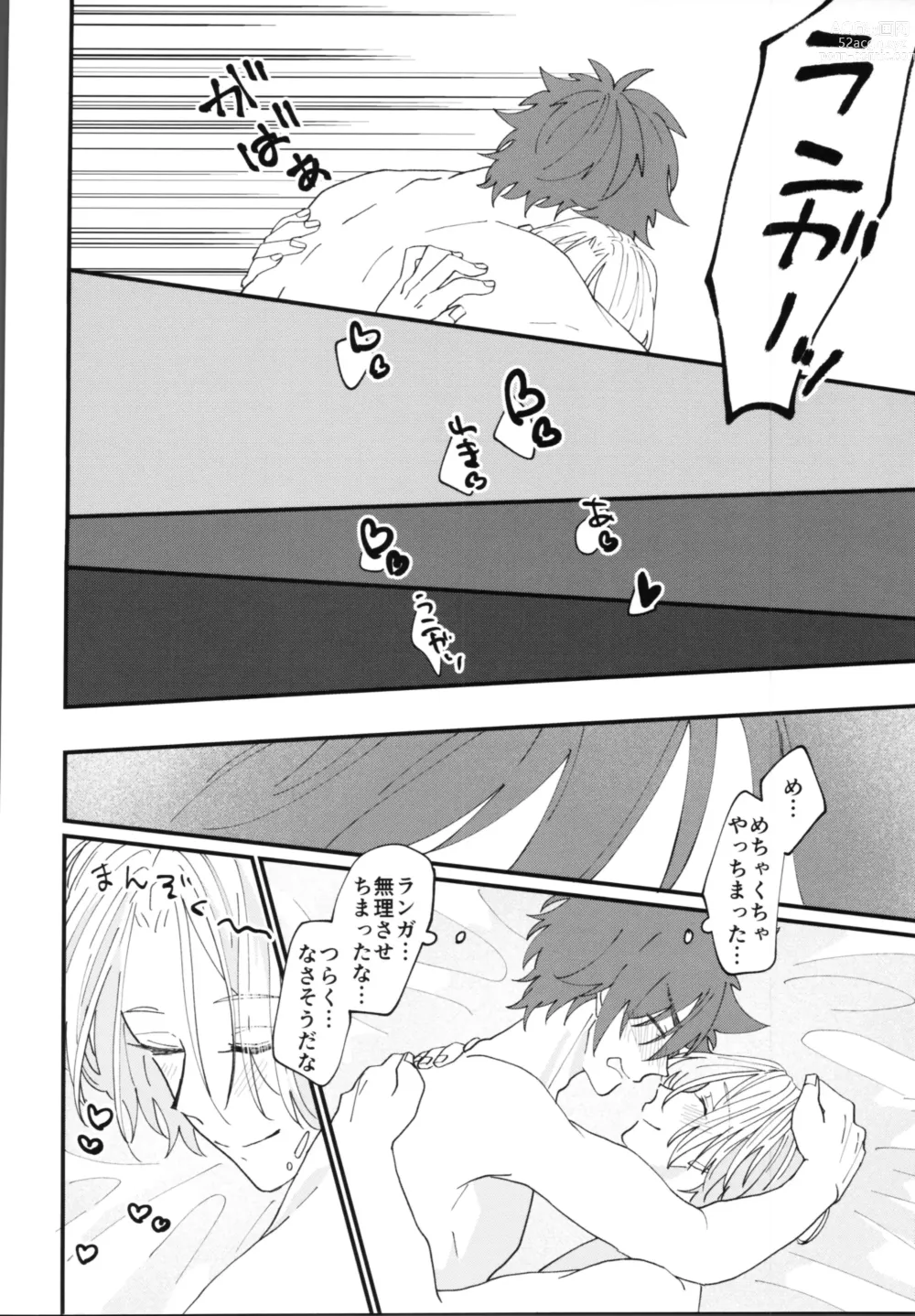 Page 21 of doujinshi Kimi de toka shite