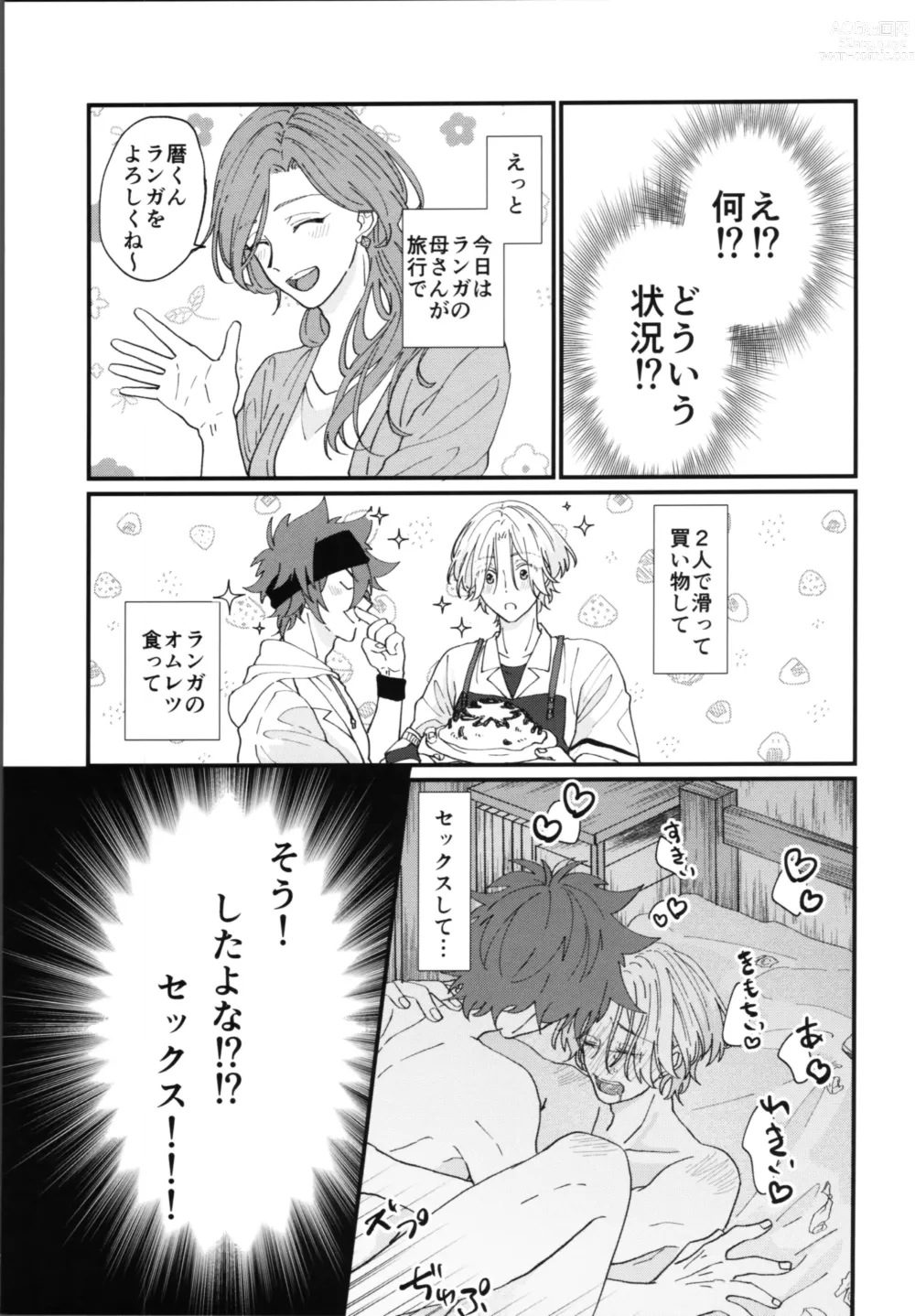 Page 4 of doujinshi Kimi de toka shite