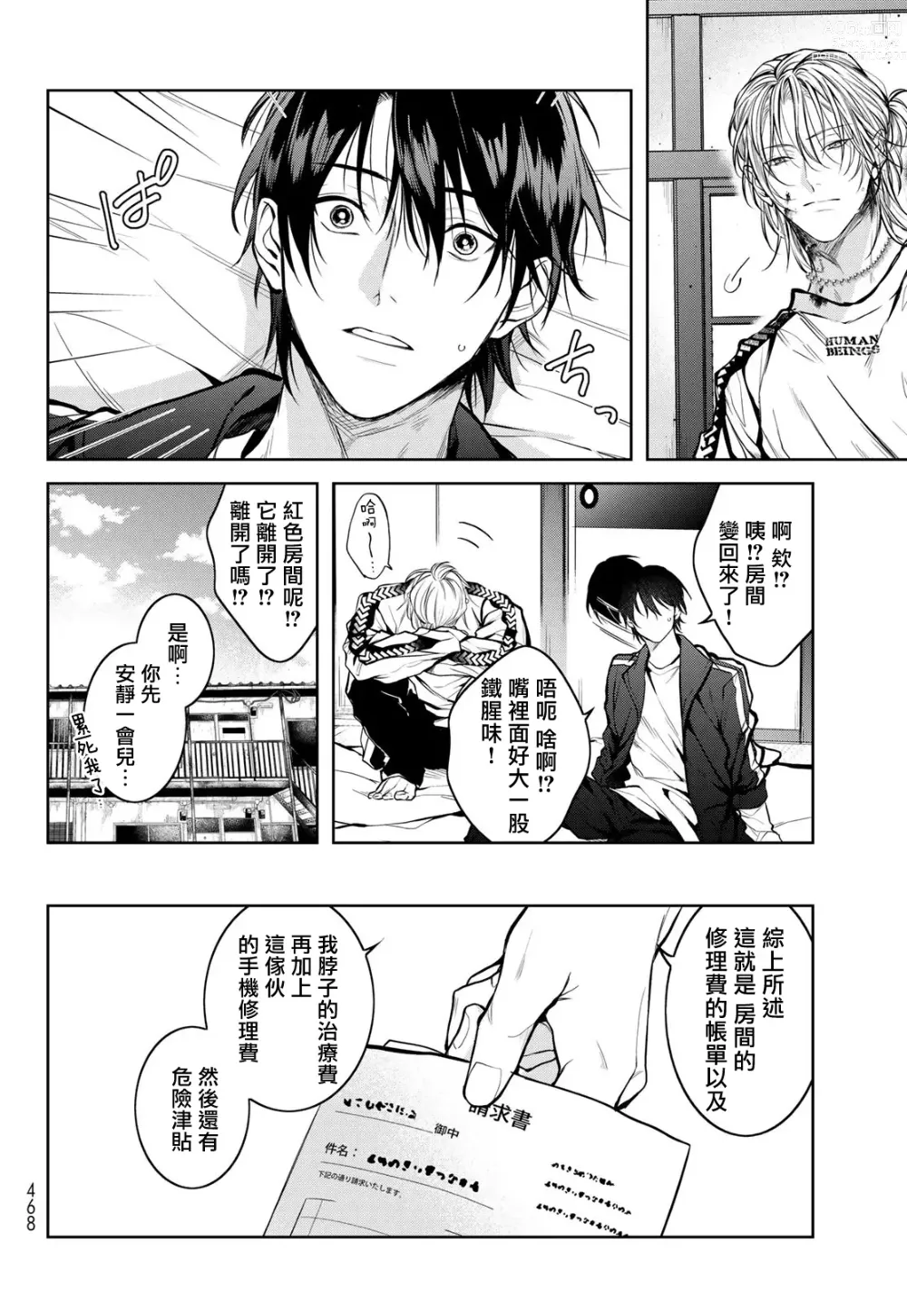 Page 106 of manga 我的怨种室友 Ch. 1-8