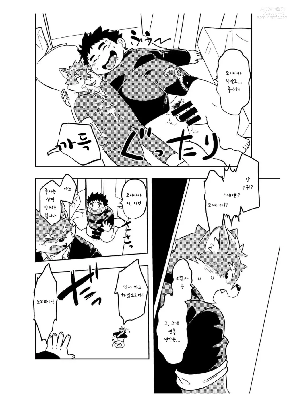 Page 5 of doujinshi 사랑해라 모리타카