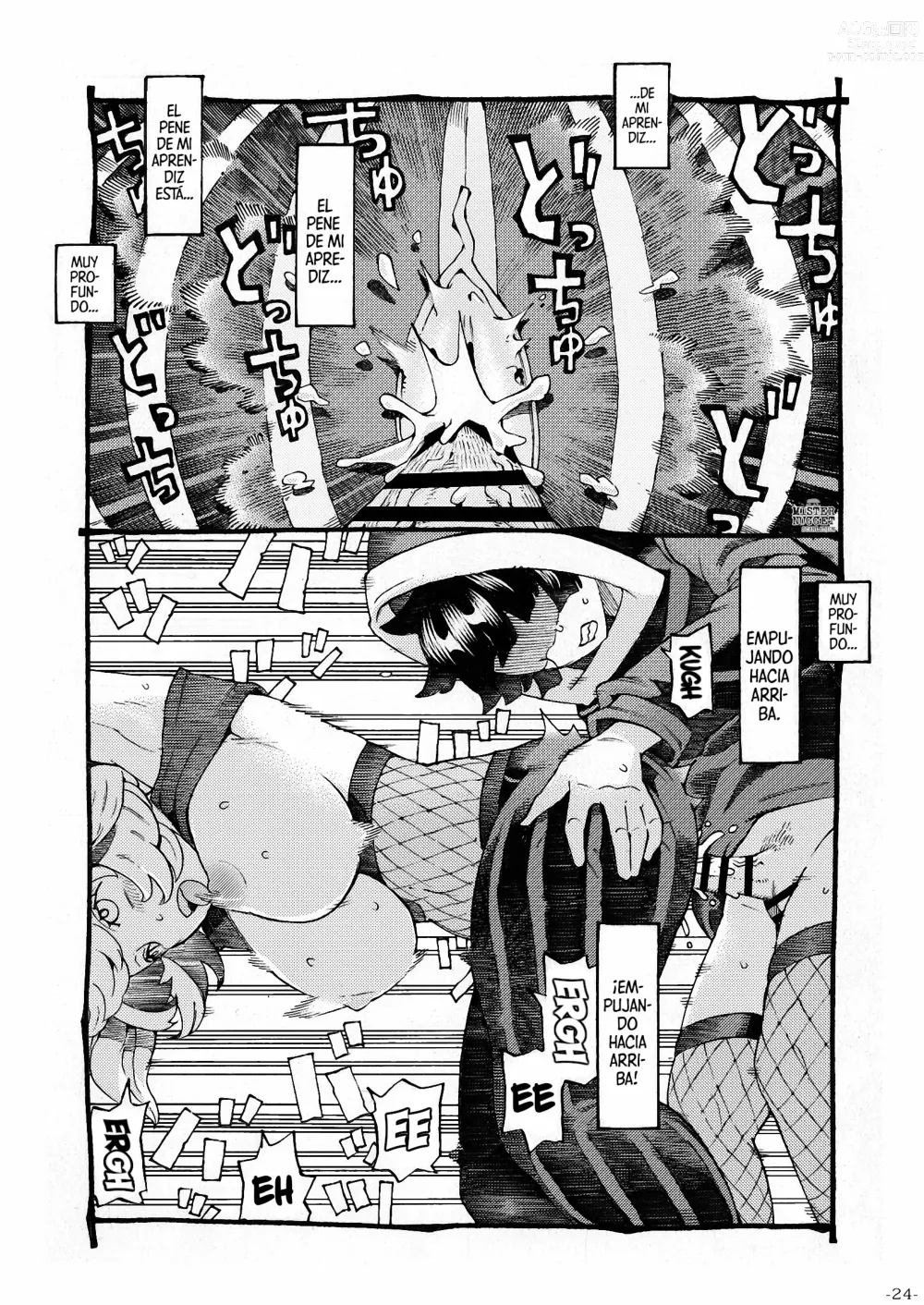 Page 24 of doujinshi Una Kunoichi De Incógnito Con Su Aprendiz