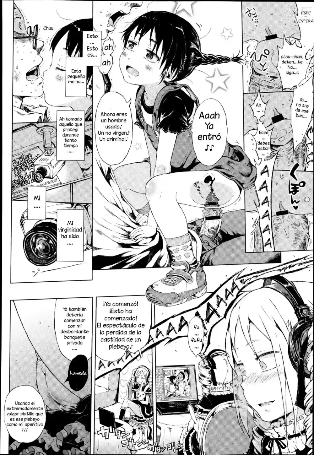 Page 8 of manga Escape del vagon de las niñas Cap.1