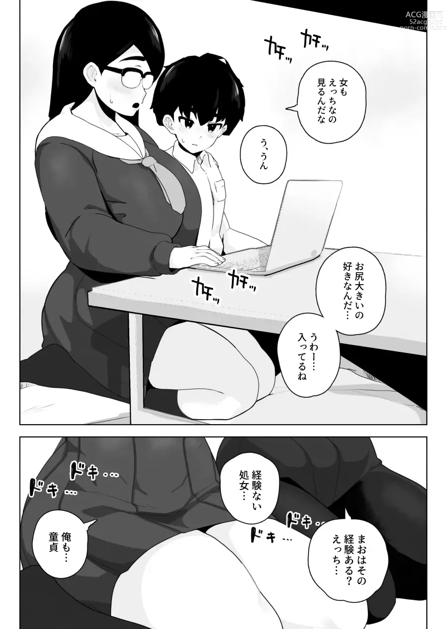 Page 7 of doujinshi Class 1 Shiri ga Dekai Megane no Osanajimi ni Nakadashi Shiro to Honnou ga Itteiru