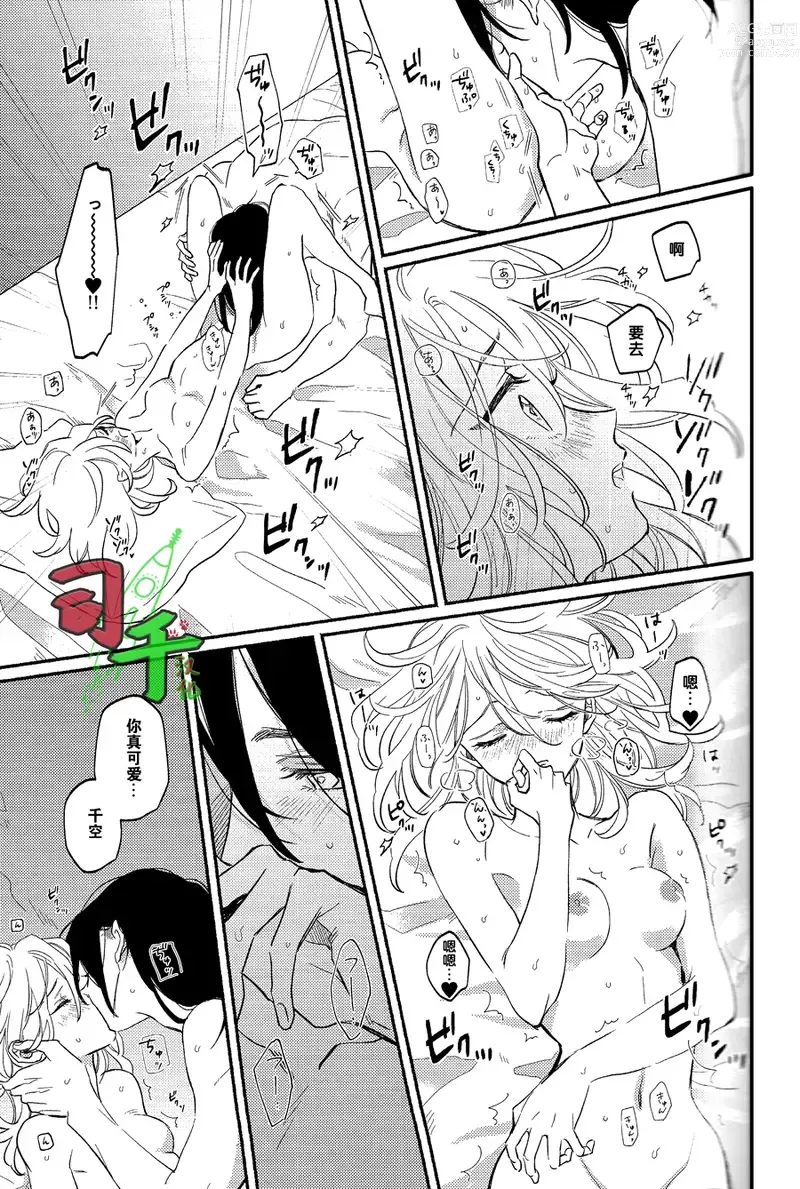 Page 20 of doujinshi Shinen nite Nibiiro ni Hikaru