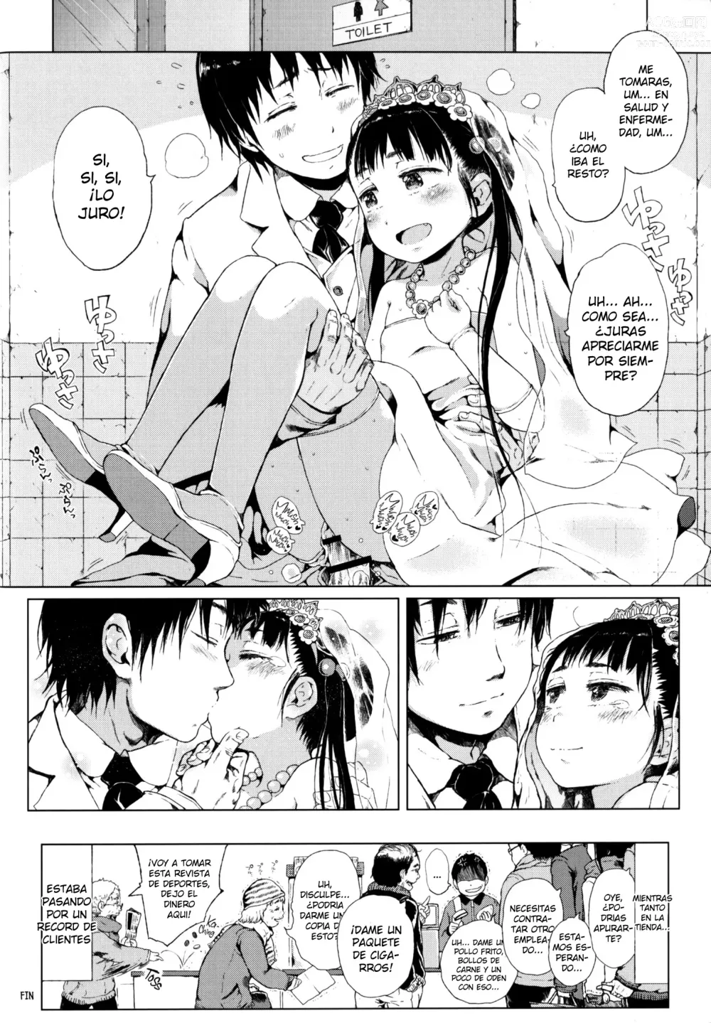 Page 25 of doujinshi Querido Dios, Concedeme una amante loli que solo yo pueda ver ¡Deseandopor tu felizidad!