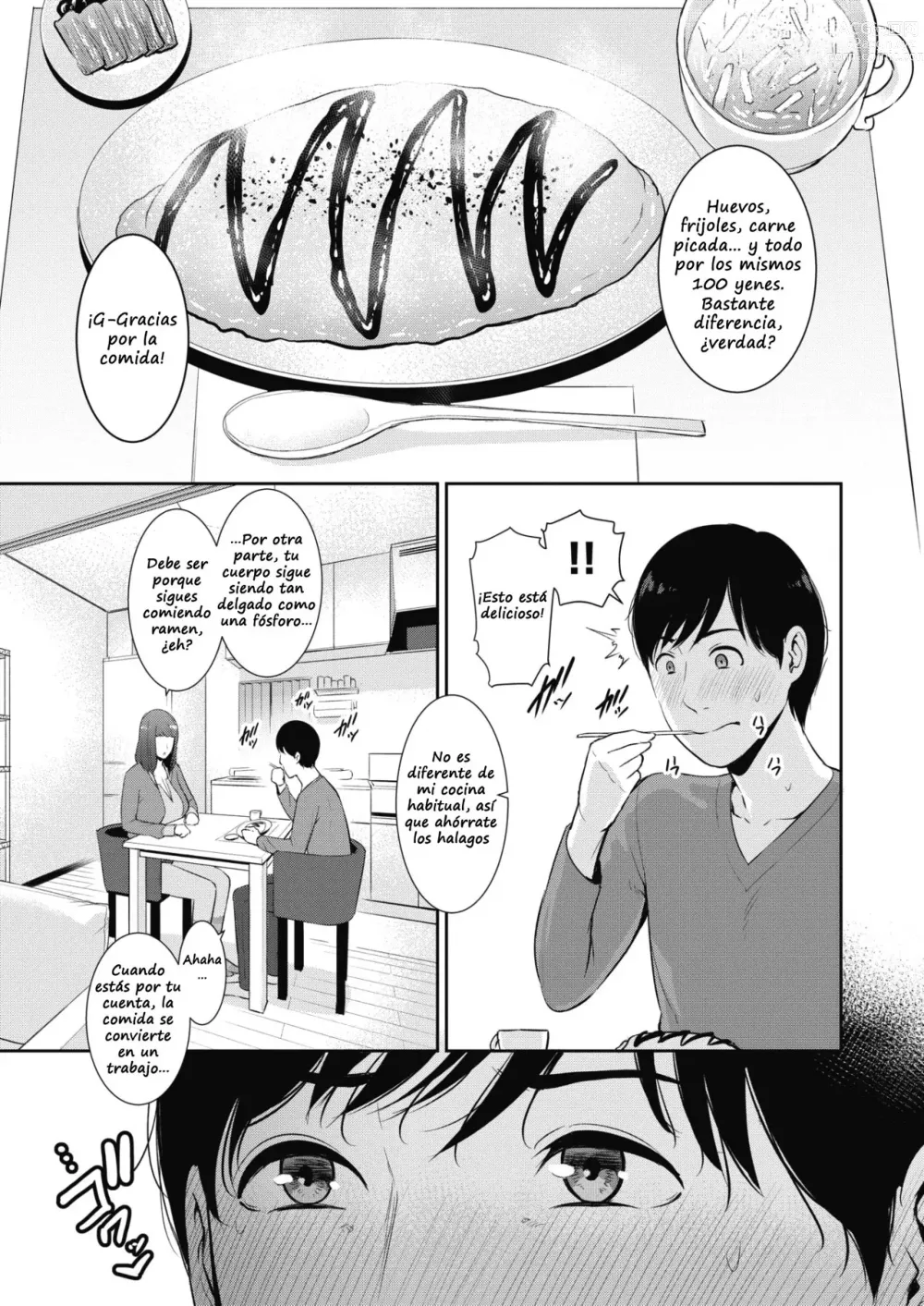 Page 3 of manga Hougen Jukujo no Makanai Gohan