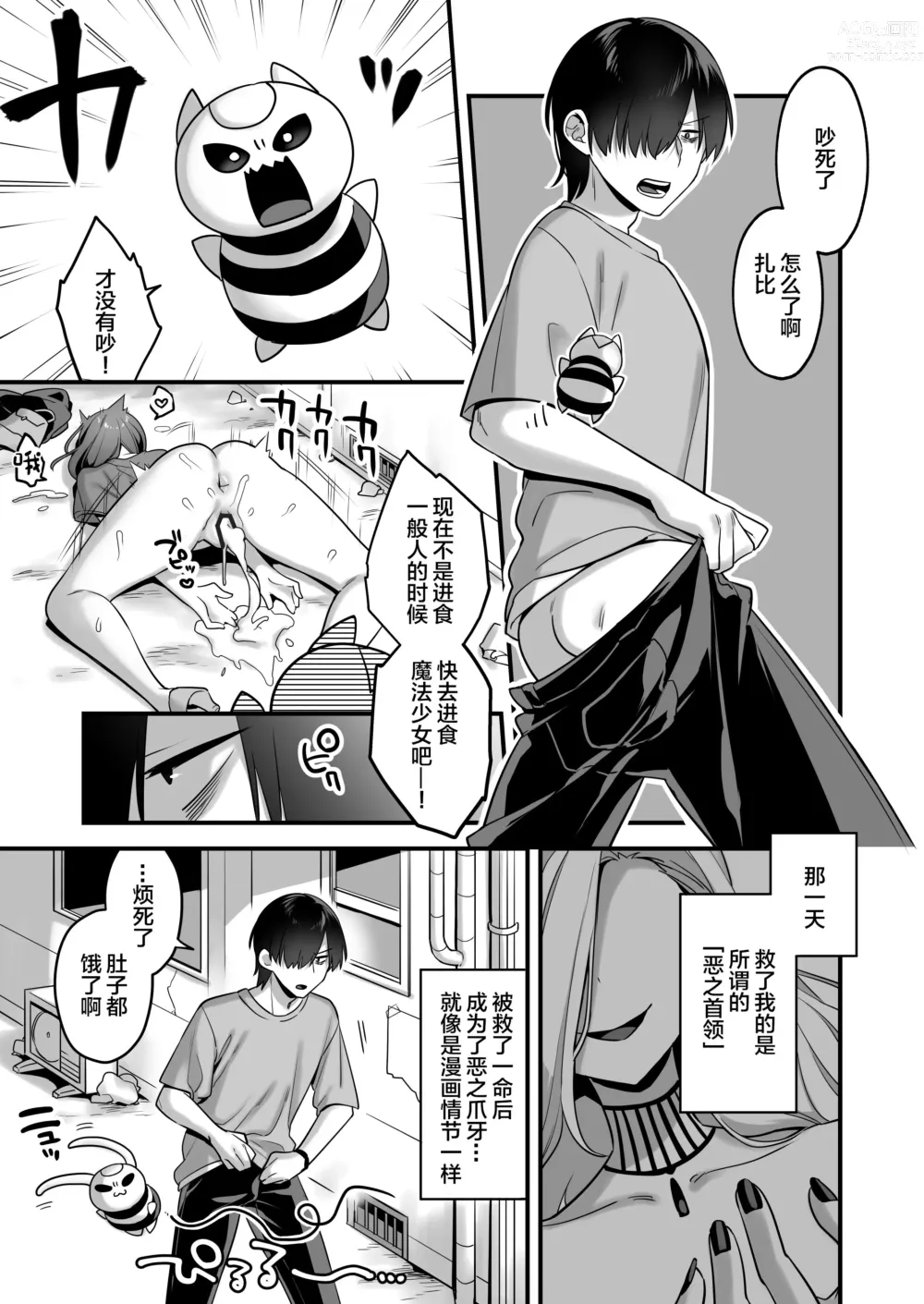 Page 5 of doujinshi Aku no Tesaki ni Natta node. ~Mahou Shoujo o Ryoujoku Shimasu~