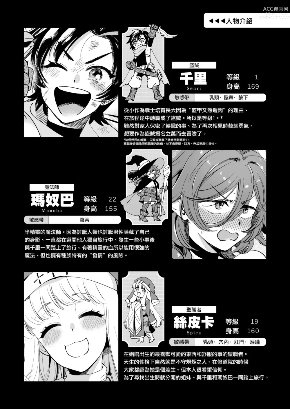 Page 3 of doujinshi なかよし女冒険者はひみつの特訓をしているらしい