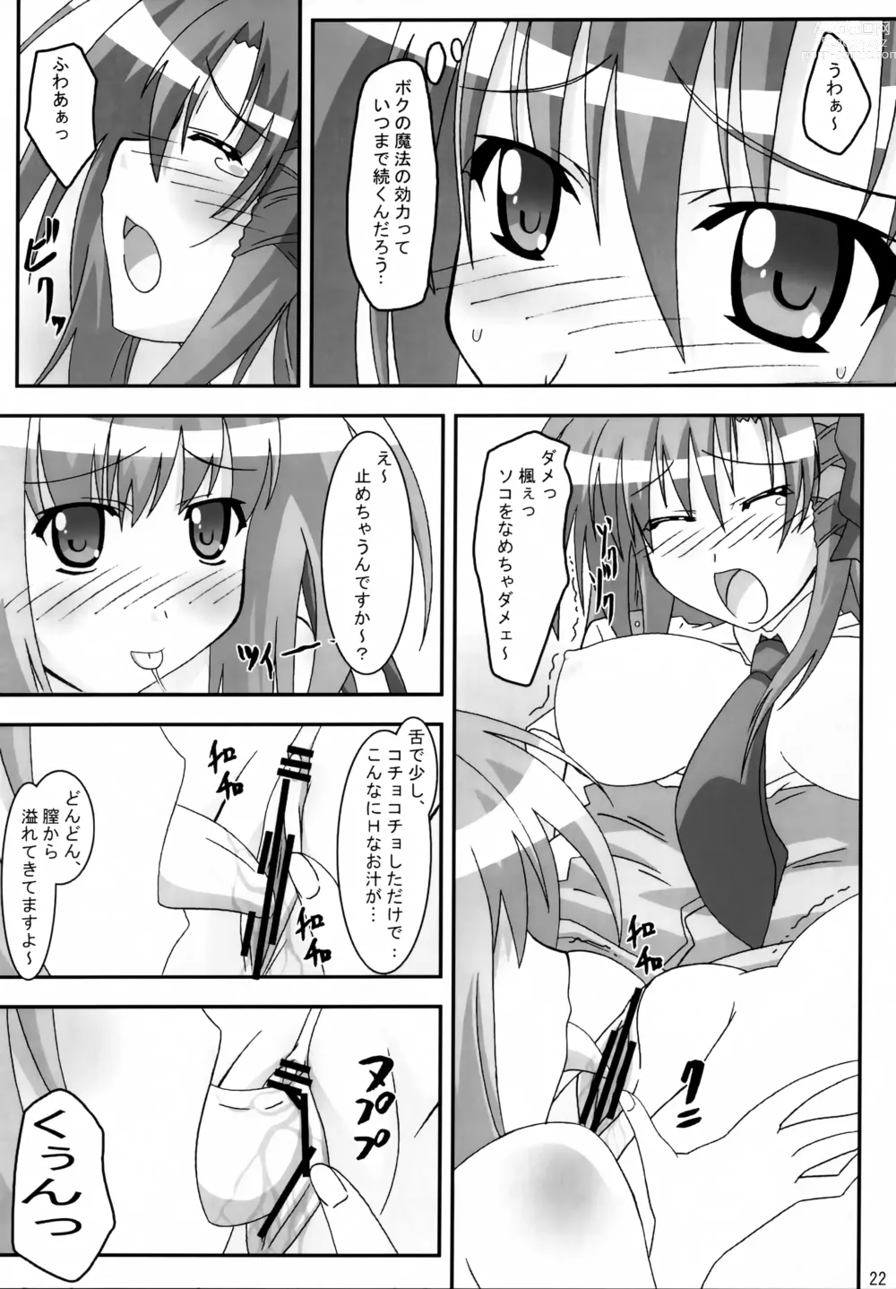 Page 21 of doujinshi SHUFFLE! With