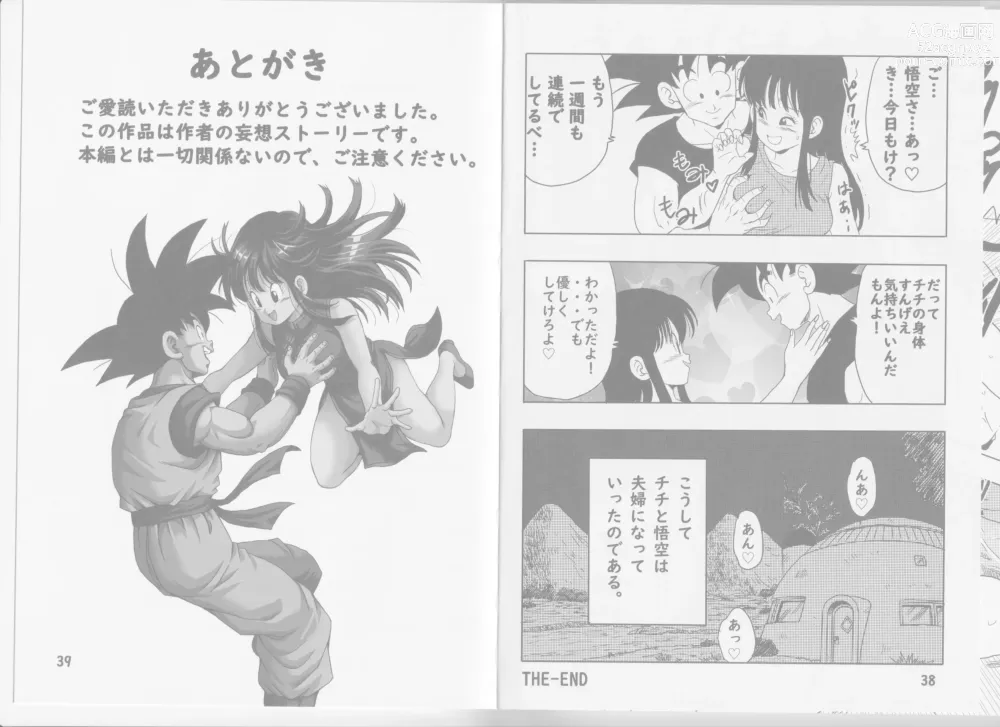 Page 28 of doujinshi Chichi to Goku