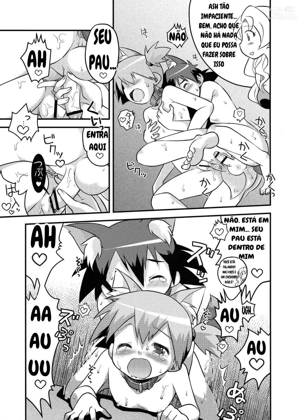 Page 10 of doujinshi Kasumi no Wanwan Friends