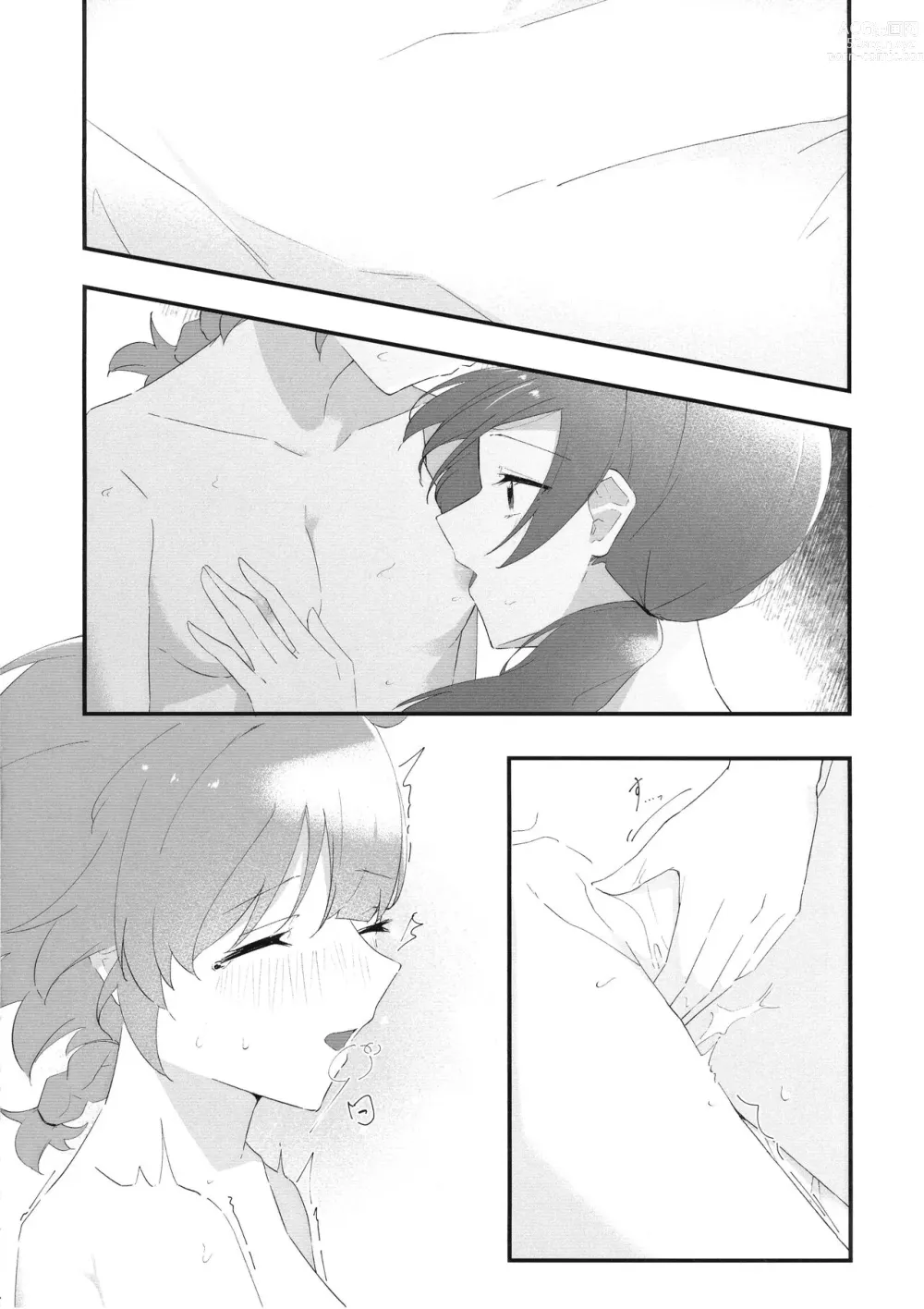 Page 15 of doujinshi Mabataki - without blink, could not find it