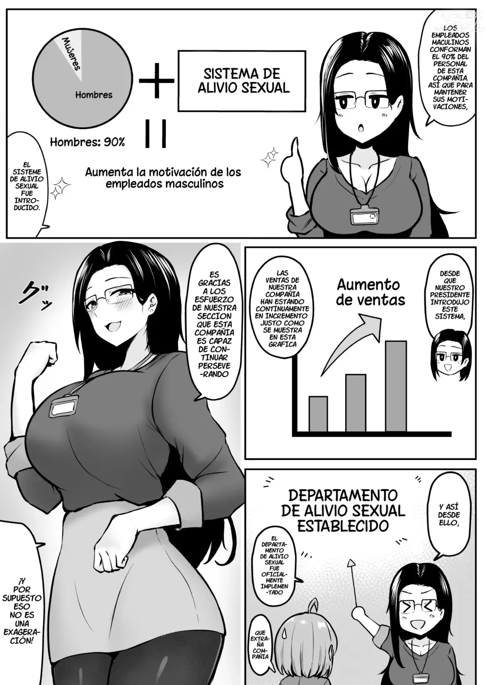 Page 10 of doujinshi Mi Asignación es en el Departamento de Alivio Sexual ~Capitulo de Entrenamiento~