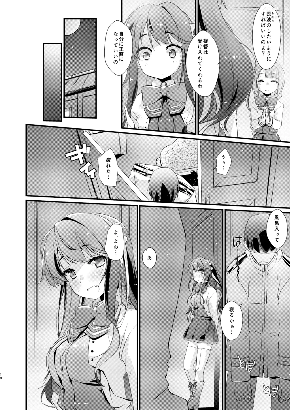 Page 9 of doujinshi Naganami-sama no Suki na Koto.