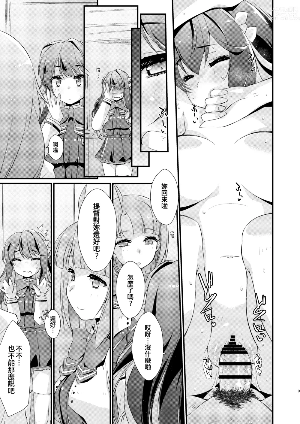 Page 9 of doujinshi Naganami-sama no Suki na Koto.