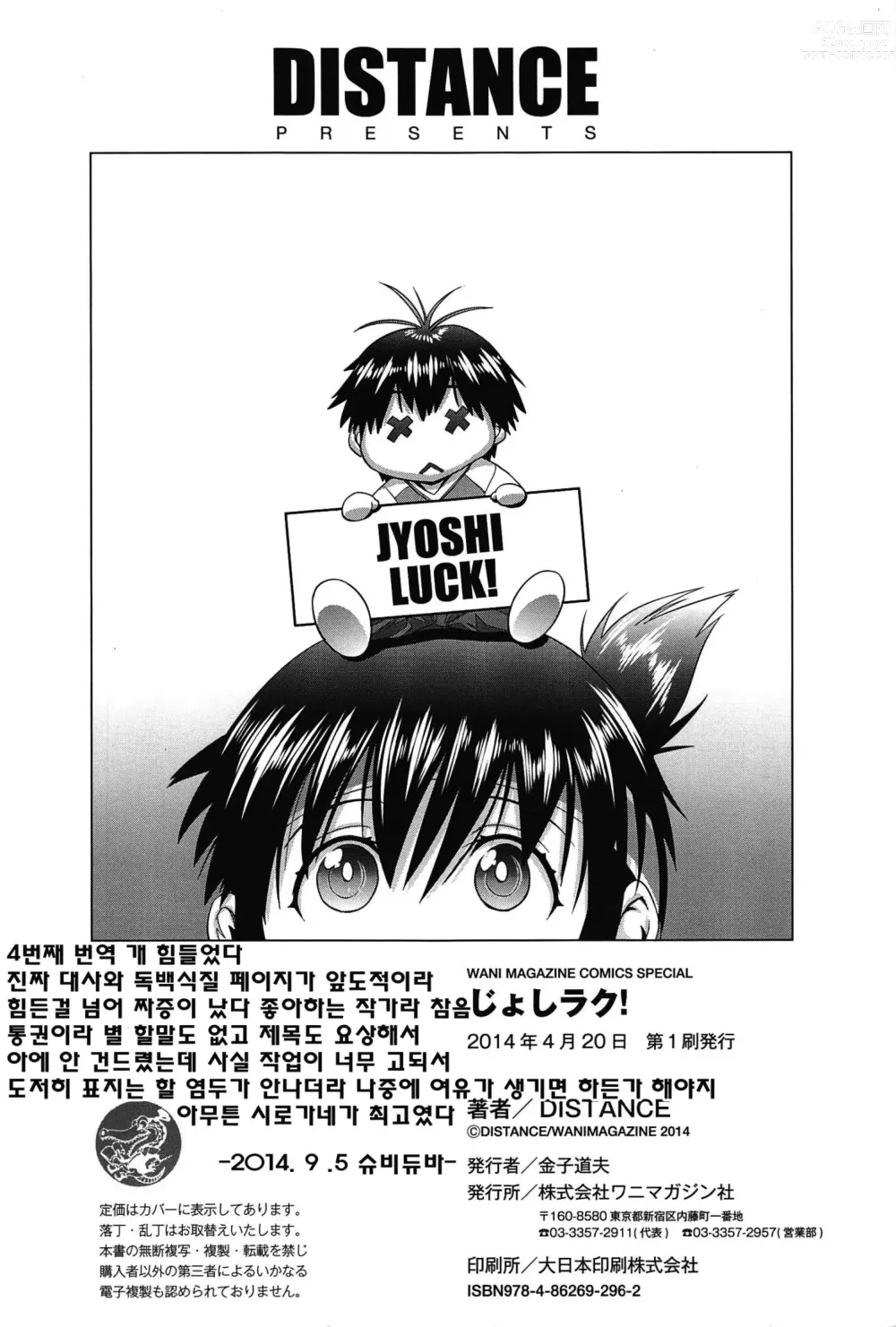 Page 244 of manga Joshi Luck!