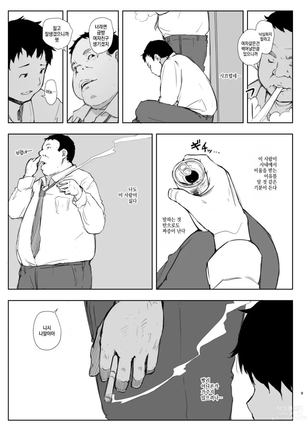 Page 8 of doujinshi Kimi no Kanojo Yokatta yo. Meganekko NTR Tanpenshuu