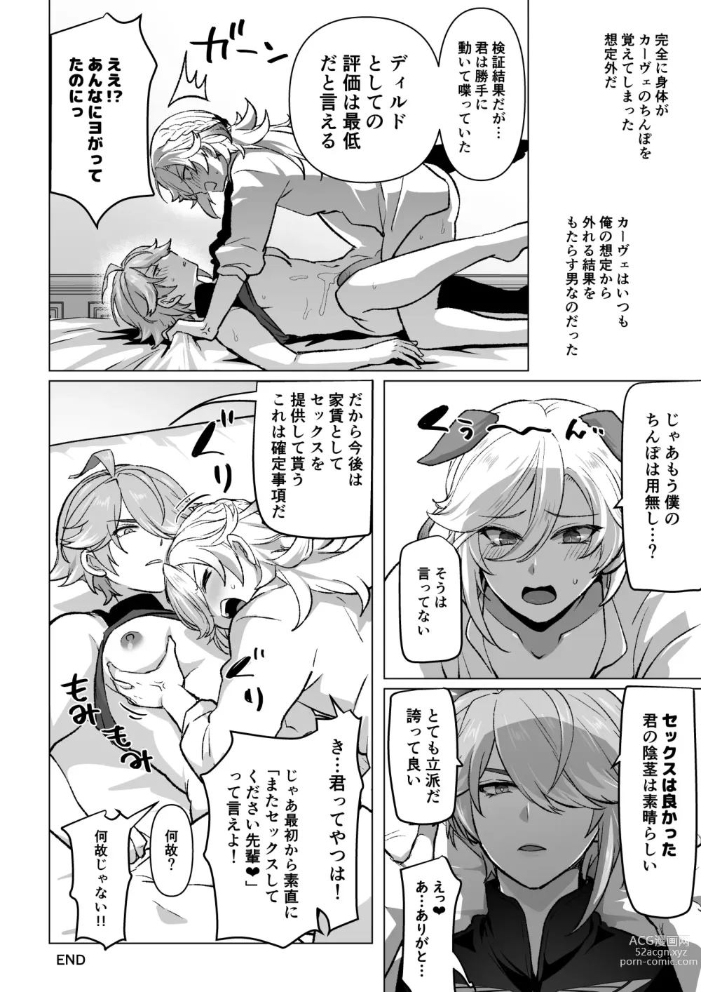 Page 16 of doujinshi Doukyonin no Dildo ni naru Hanashi