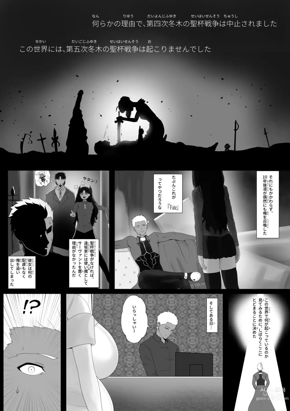 Page 2 of doujinshi Fuyuki Mama Harem