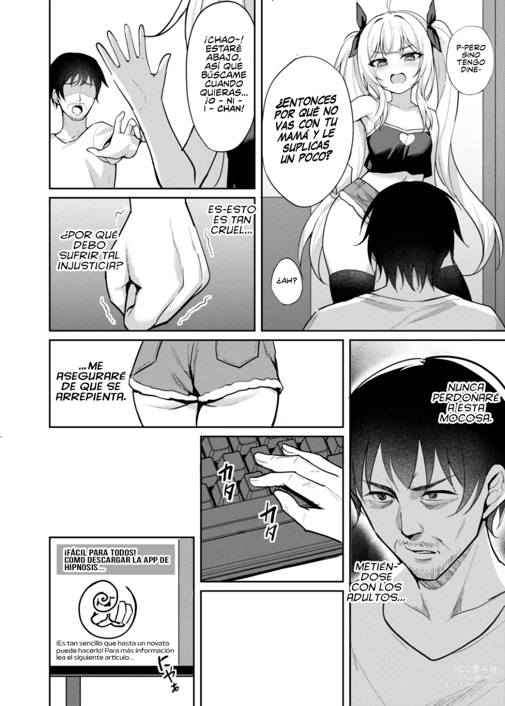 Page 7 of doujinshi Hipnotice a la Mocosa Para que Fuera una Puta Obediente