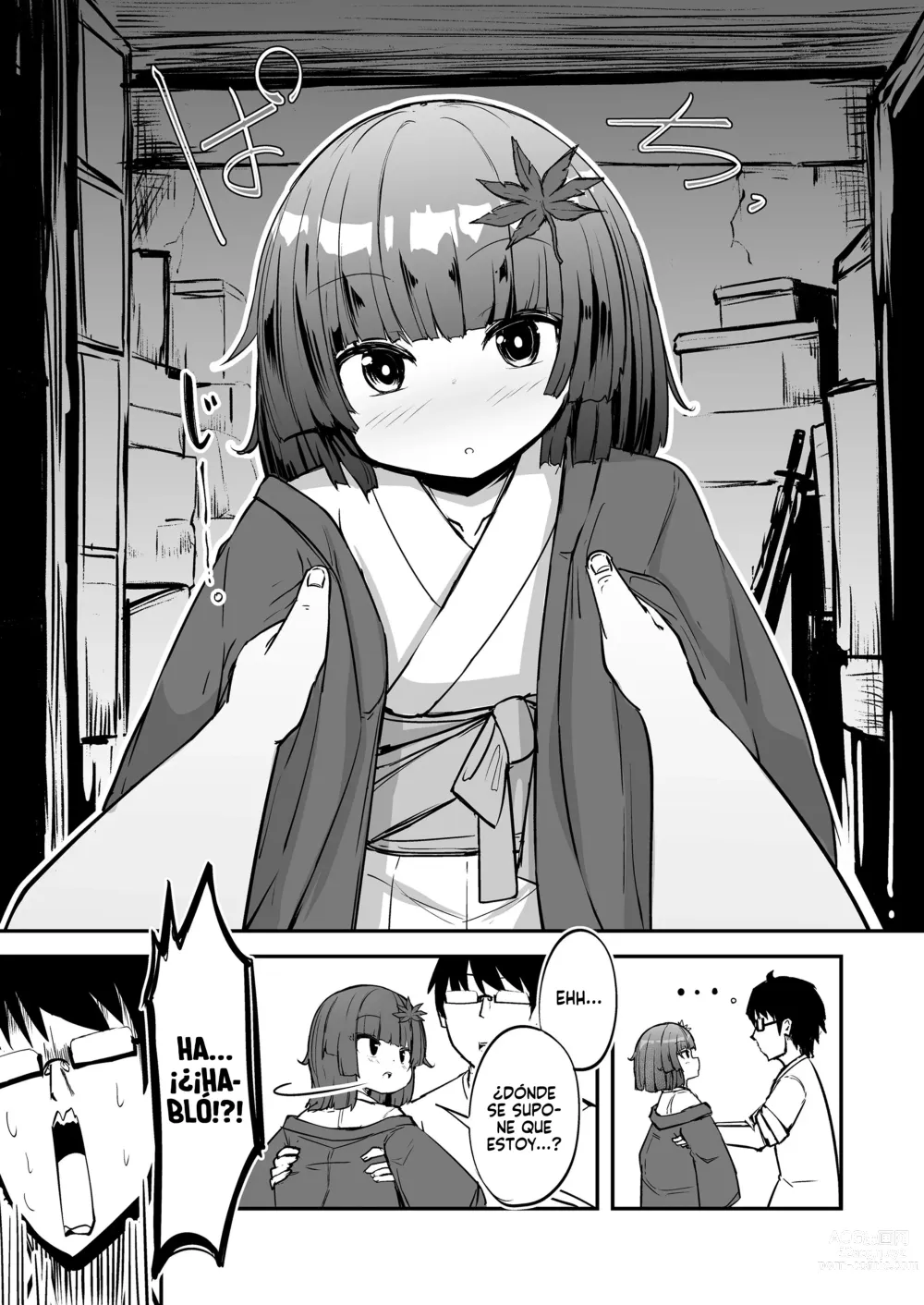 Page 4 of manga Enséñame, Kureha-san 1-2