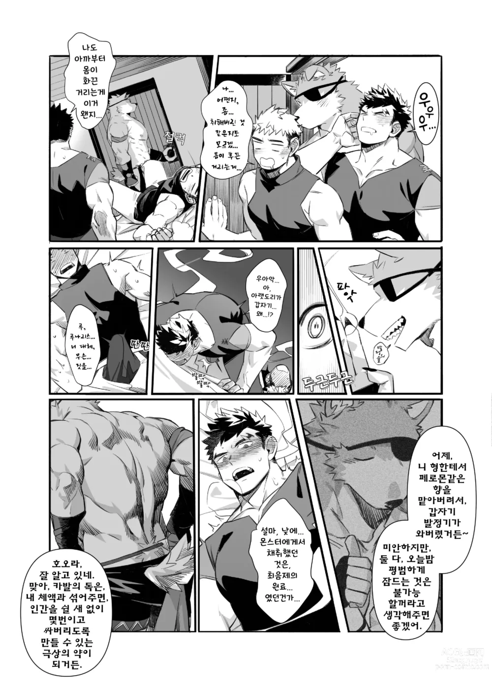 Page 10 of doujinshi Bros. in Heat