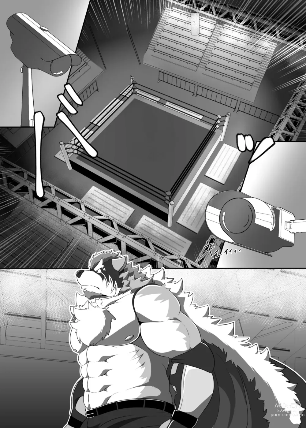 Page 15 of doujinshi Pro Wrestling Kiba 2nd Bout