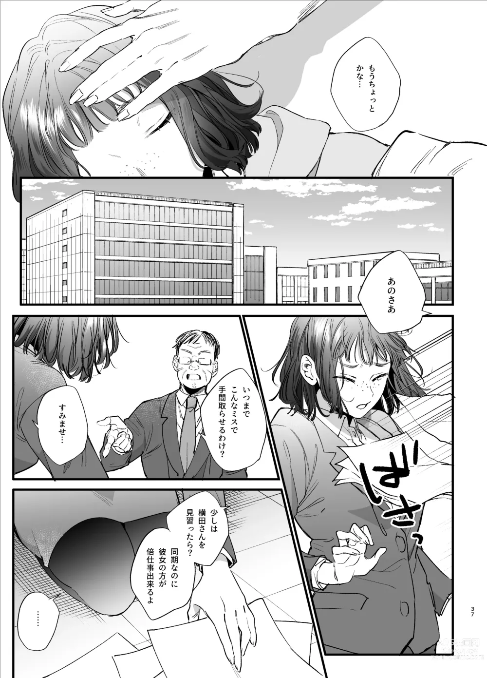 Page 37 of doujinshi Kawaisou na Kimi ga Ichiban Kawaii -Kyouizon na Chiaki-kun to Kimesaku Ecchi-