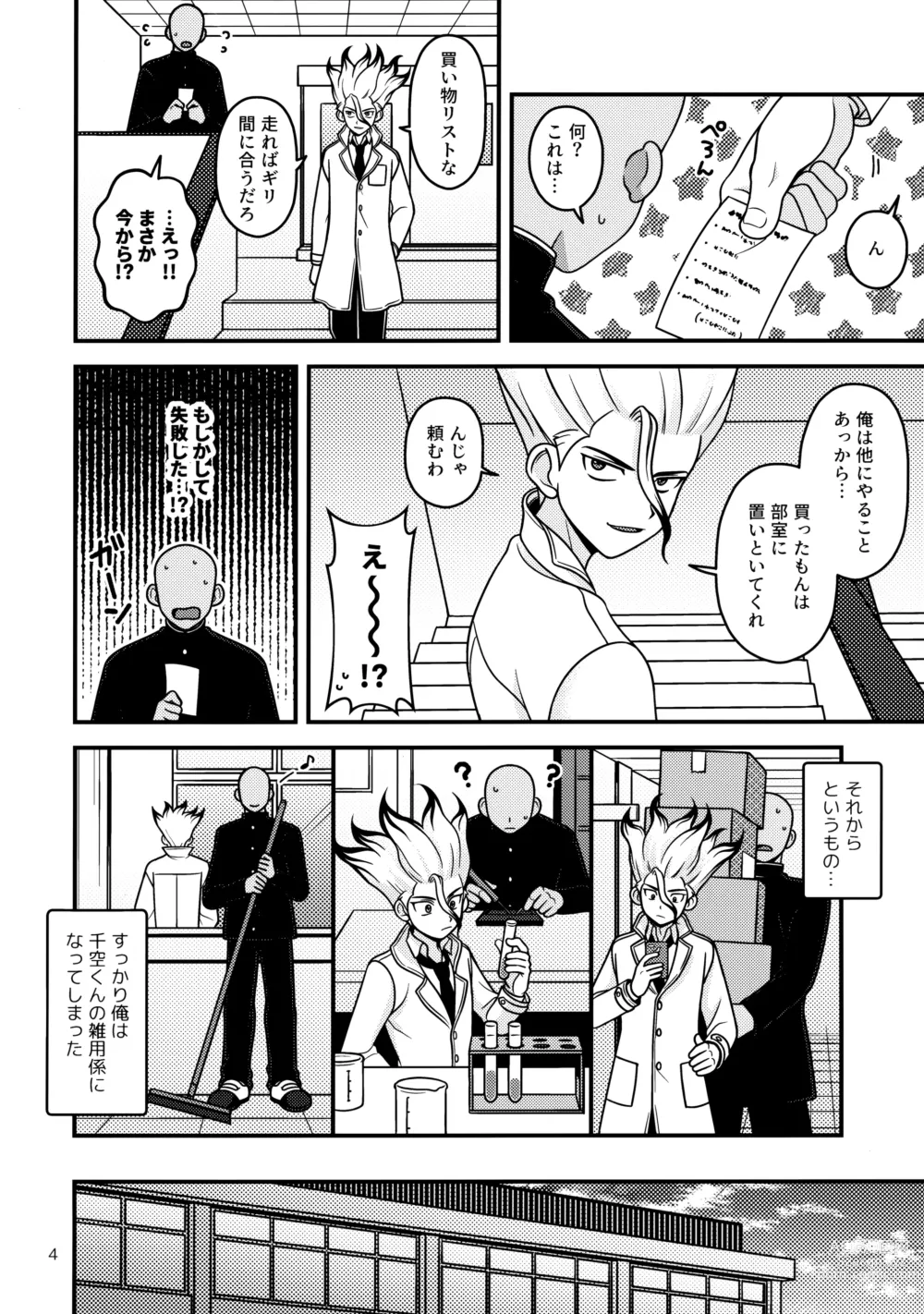 Page 3 of doujinshi Houkago no Daini Jikkenshitsu 2