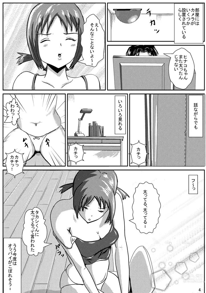 Page 5 of doujinshi Hinako de H ni Training!