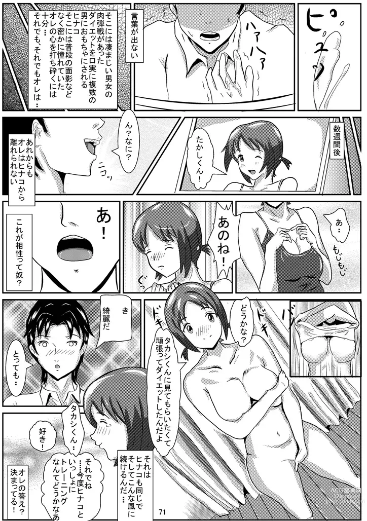 Page 72 of doujinshi Hinako de H ni Training!