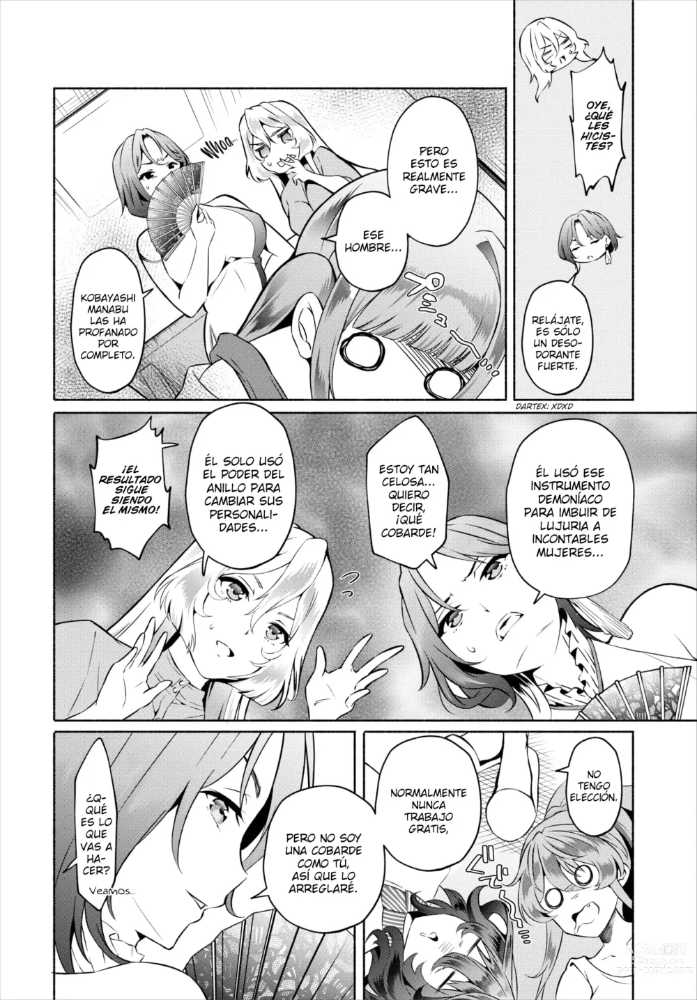 Page 6 of manga ¡Mi Sombrío Yo, Uso Estos Objetos Mágicos Para Convertir Mi Casa Compartida En Un Harén! Ch. 14
