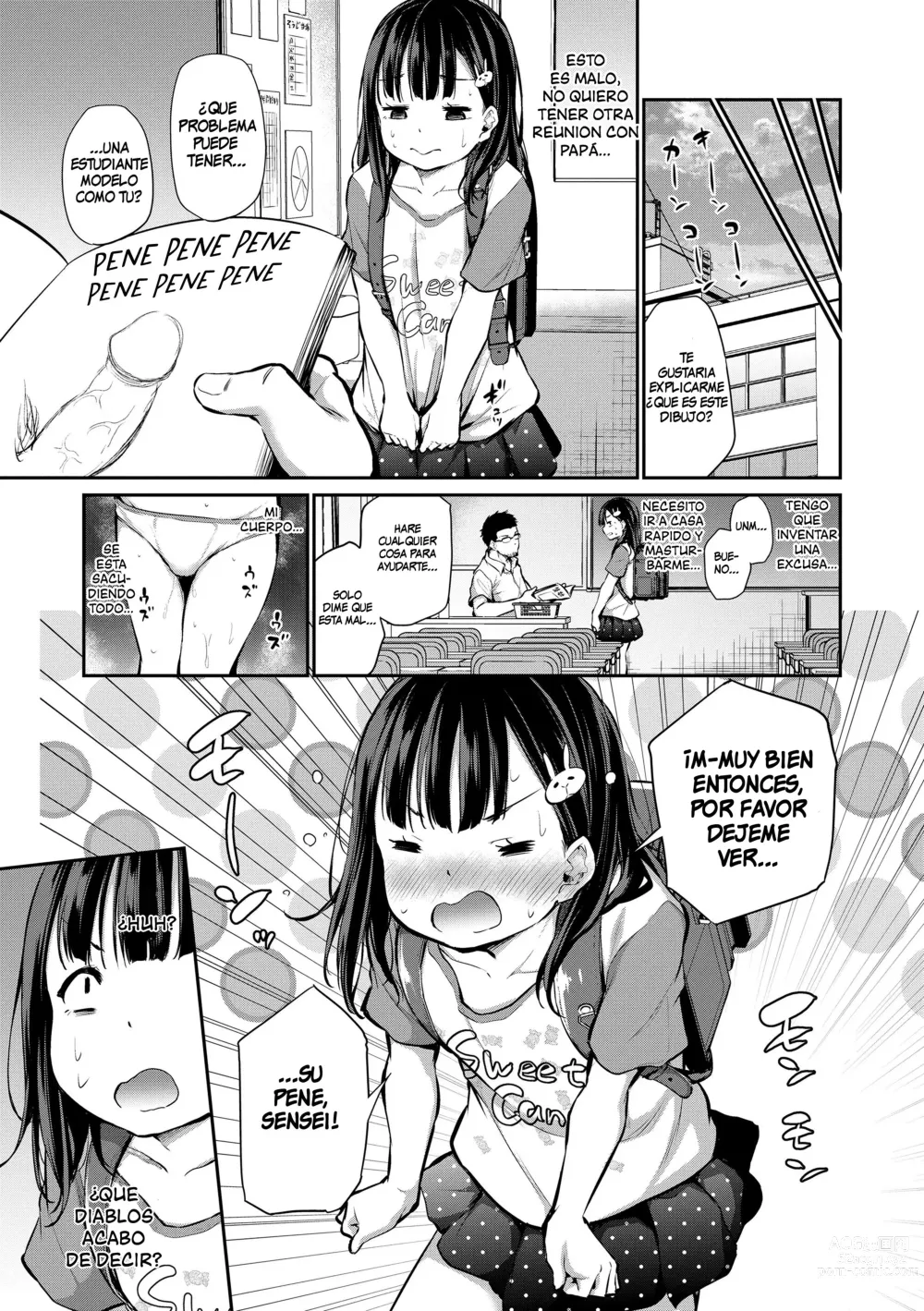 Page 3 of manga Sensei, Please Show Me Your Dick! (decensored)