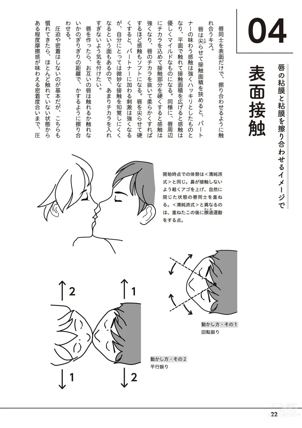 Page 24 of manga 唇と舌の性感開発・キス完全マニュアル イラスト版……とろキス