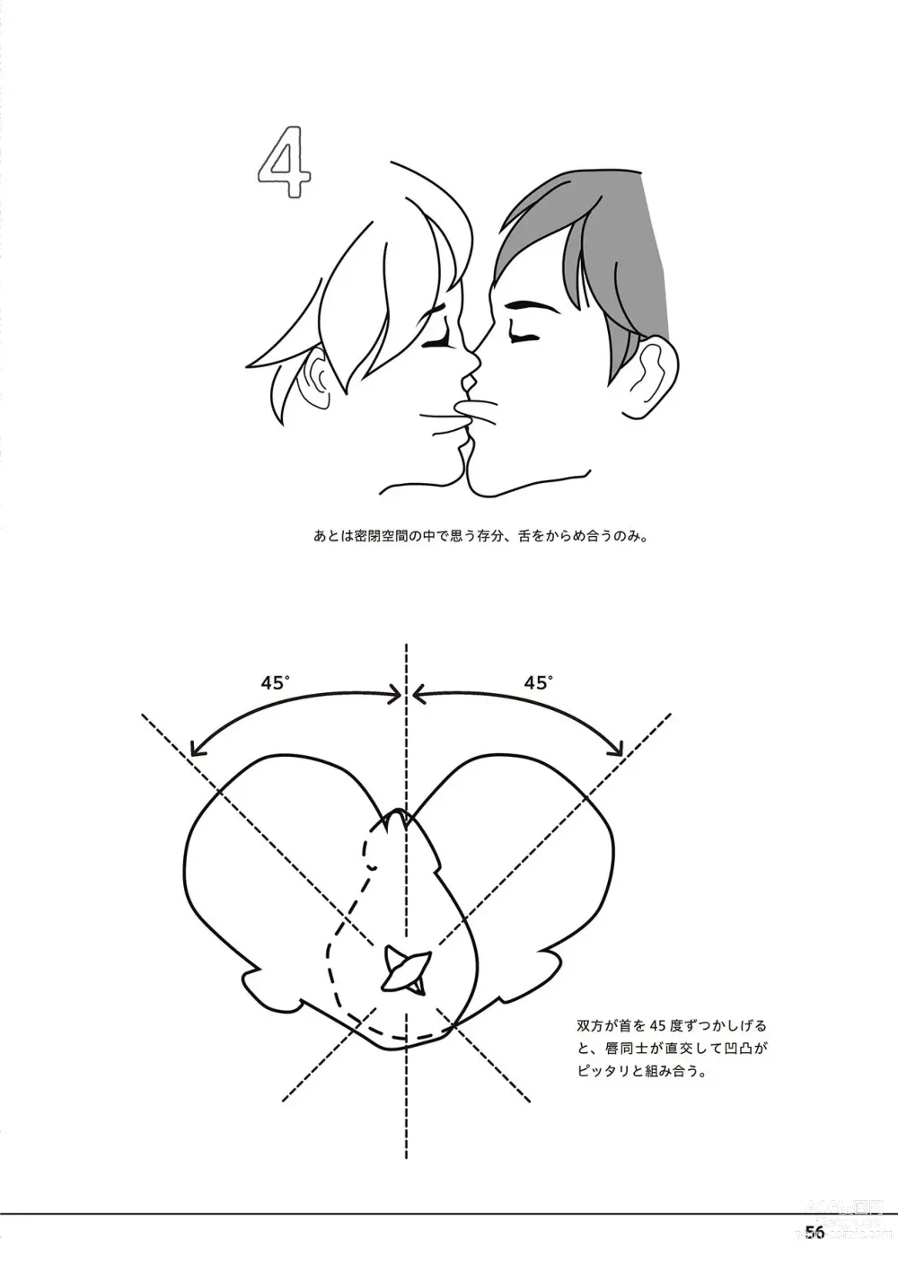 Page 58 of manga 唇と舌の性感開発・キス完全マニュアル イラスト版……とろキス