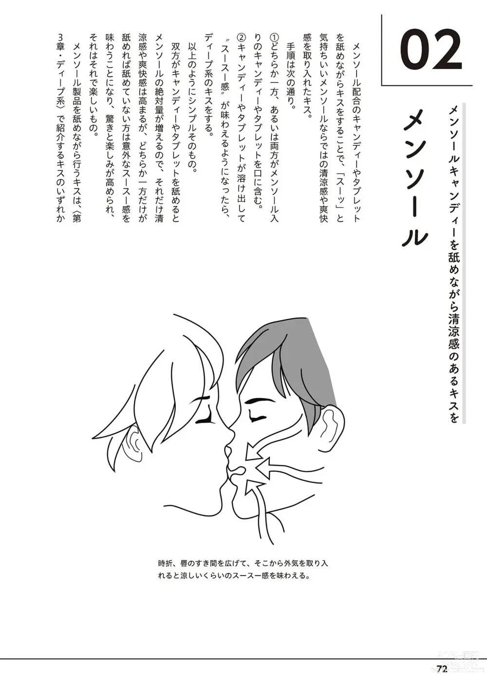 Page 74 of manga 唇と舌の性感開発・キス完全マニュアル イラスト版……とろキス