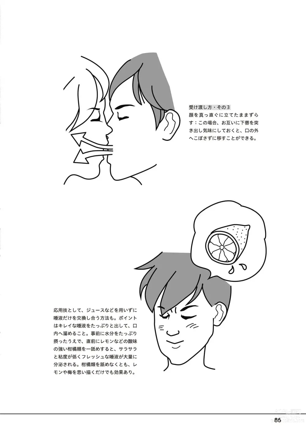 Page 88 of manga 唇と舌の性感開発・キス完全マニュアル イラスト版……とろキス